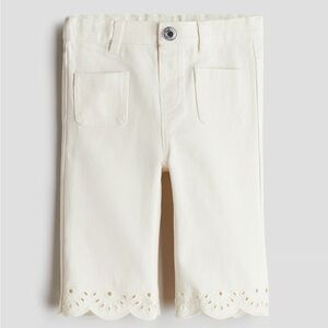Cotton twill pants
